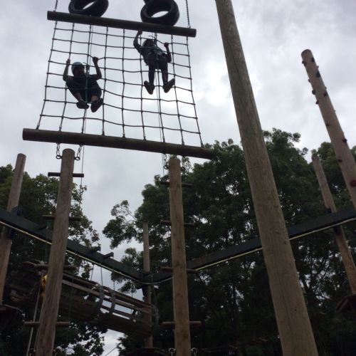 Year 5 Vivary Park High Ropes