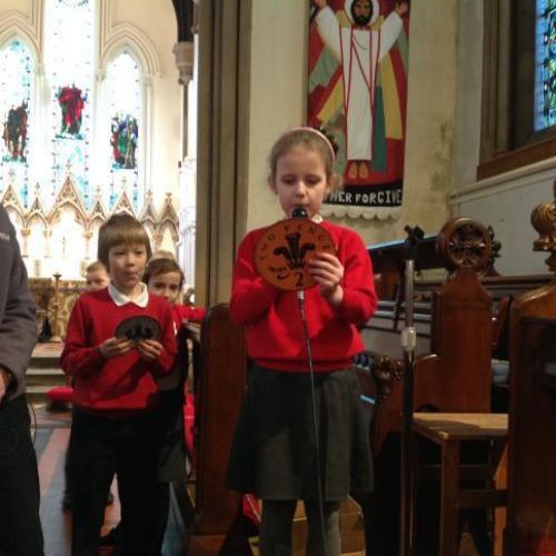 Christingle service at St. John's church