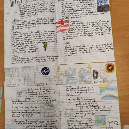 Comparing Innsbruck and Bridgwater